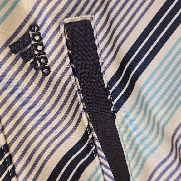 Adidas ClimaCool Multi-Colored Striped Leisure/Golf Skort - Picture 6 of 8